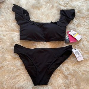 Black two piece Vince Camuto swimsuit